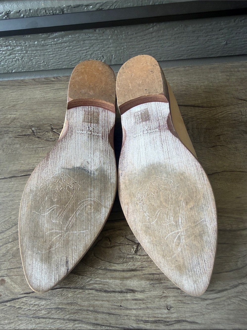 Free People Women's Slip-On Flats in Light Yellow size 41 - Picture 8 of 9